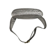 Bally - Quilted Silver Leather Waist Pouch