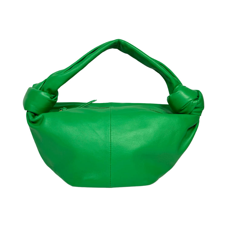 ◆BOTTEGA VENETA◆ ダブル ノット ミニ ハンドバッグ/Green◆ org.jpg
