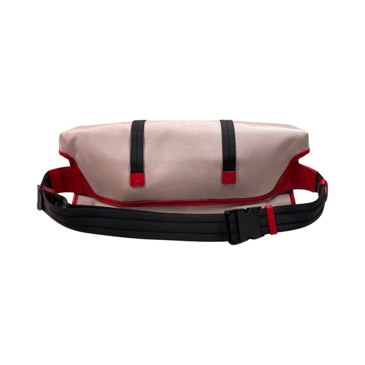 Bottega Veneta - Intrecciato Leather & Canvas Oversized Belt Bag