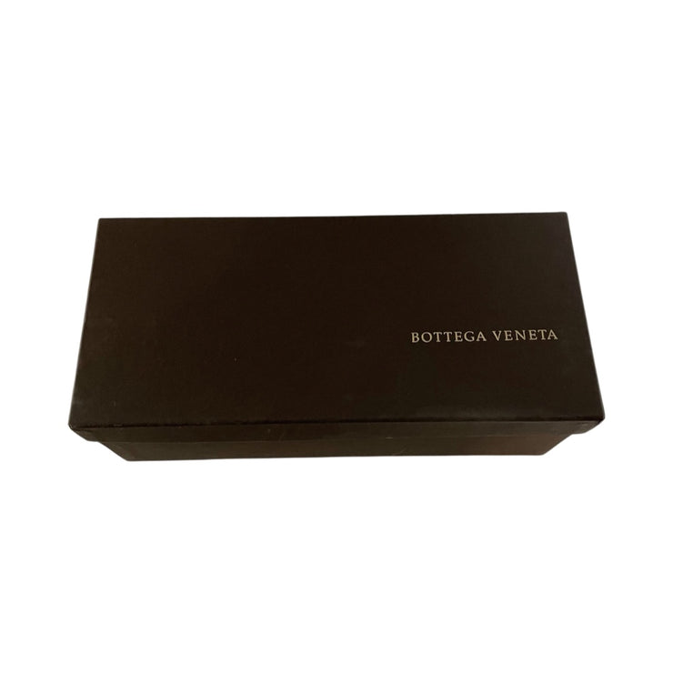 Bottega Veneta - Red Leather Intrecciato Flat