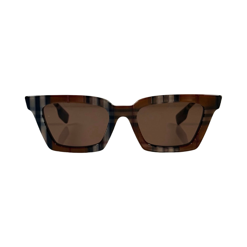 Burberry Briar Brown House Check Sunglasses | FOMO display picture 2
