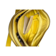 Burberry - Bright Dandelion Haymarket Stripes Small Sling Handbag
