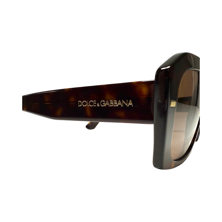 Dolce & Gabbana - Dark Brown Havana Sunglasses