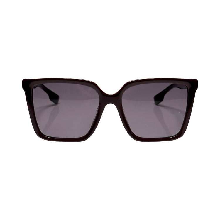 Burberry - Violet & Gold Square Sunglasses