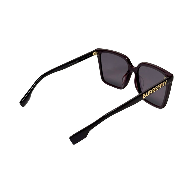 Burberry - Violet & Gold Square Sunglasses
