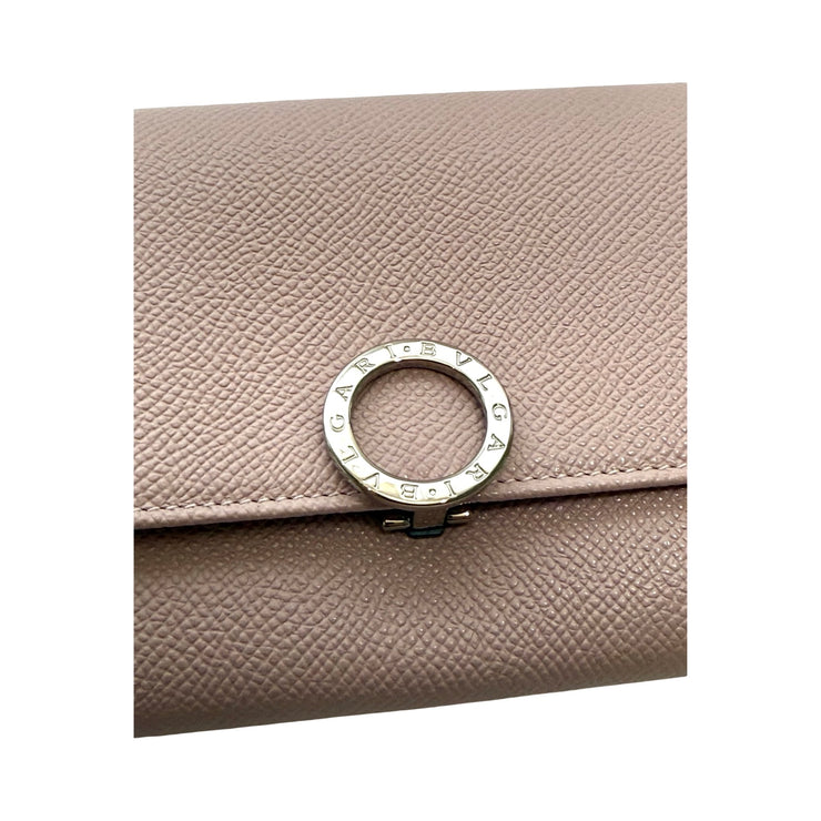 Bvlgari - Light Violet & Silver Long Wallet
