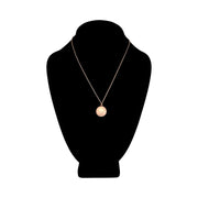 Celine - Logo Coin Pendant Silver 925 Necklace