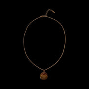 Celine - Logo Coin Pendant Silver 925 Necklace