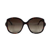 Celine - Round Brown Havana Gradient Lens Sunglasses