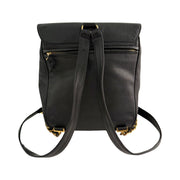 Chanel - Black Caviar Double CC Turn Lock Backpack 1995