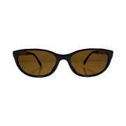 Chanel - Black Coco Canary Yellow Chain Sunglasses