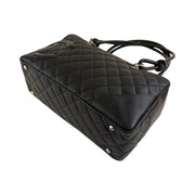 Chanel - CC Black Cambon Ligne Bowler Bag