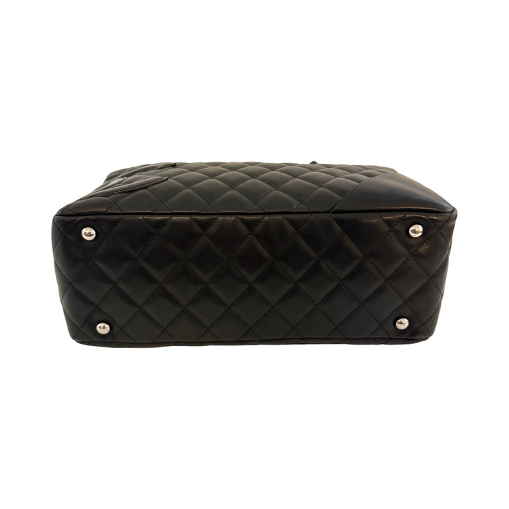 Chanel - CC Black Cambon Ligne Bowler Bag