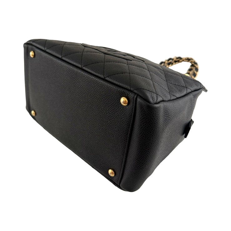 Chanel - CC Black Caviar Petite Timeless Tote