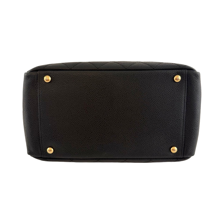 Chanel - CC Black Caviar Petite Timeless Tote