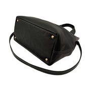 Chanel - CC Black Coco Mark Caviar 2Way Tote