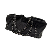 Chanel - CC Black Modern Chain East West Tote