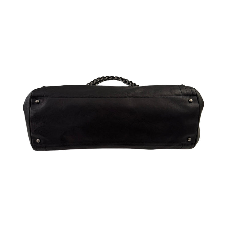 Chanel - CC Black Modern Chain East West Tote