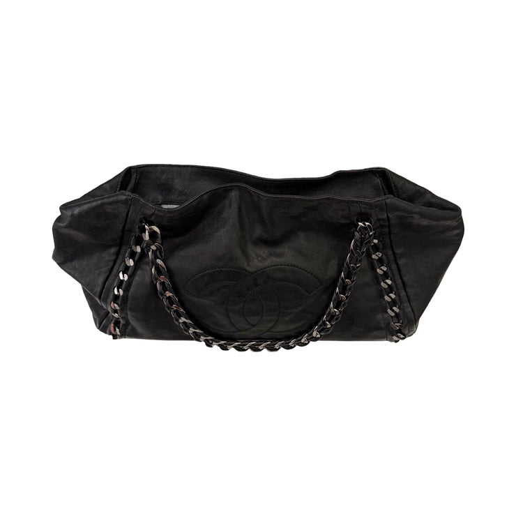 Chanel - CC Black Modern Chain East West Tote