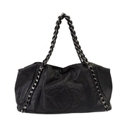 Chanel - CC Black Modern Chain East West Tote