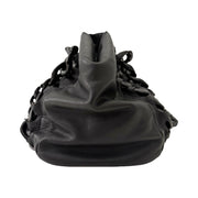 Chanel - CC Black Rhodiod Modern Chain East West Tote