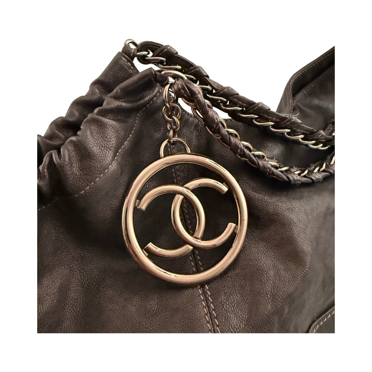 Chanel - CC Brown Coco Cabas Hobo Bag
