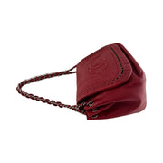 Chanel - CC Crimson Red Luxe Ligne Accordian Flap Bag