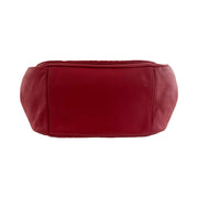 Chanel - CC Crimson Red Luxe Ligne Accordian Flap Bag