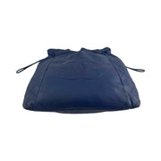 Chanel - CC Dark Blue Caviar 31 Timeless Drawstring Tote