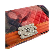 Chanel - CC Multicolor Flower Power Boy Bag Medium