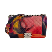 Chanel - CC Multicolor Flower Power Boy Bag Medium