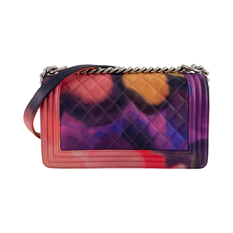 Chanel - CC Multicolor Flower Power Boy Bag Medium