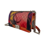 Chanel - CC Multicolor Flower Power Boy Bag Medium