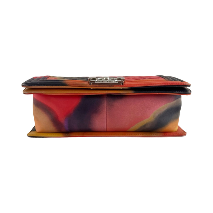Chanel - CC Multicolor Flower Power Boy Bag Medium