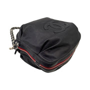 Chanel - CC Navy Perforated Large Baseball Spirit Bag