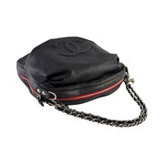 Chanel - CC Navy Perforated Large Baseball Spirit Bag