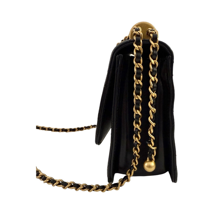 Chanel - CC Perfect Fit Flap Bag Black Small