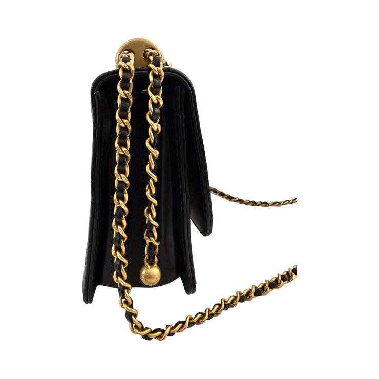 Chanel - CC Perfect Fit Flap Bag Black Small