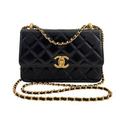 Chanel - CC Perfect Fit Flap Bag Black Small