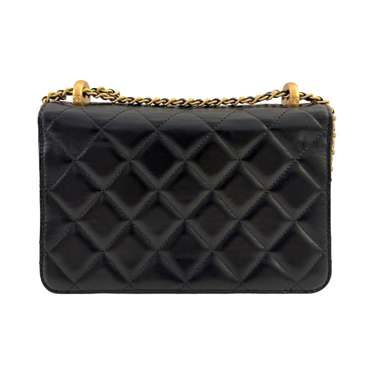 Chanel - CC Perfect Fit Flap Bag Black Small