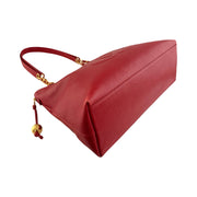 Chanel - CC Red Caviar Coco Ball Large Tote