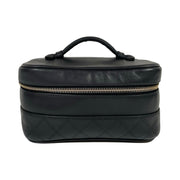 Chanel - CC Vintage Bicolore Lambskin Vanity Cosmetics Handbag