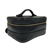Chanel - CC Vintage Bicolore Lambskin Vanity Cosmetics Handbag