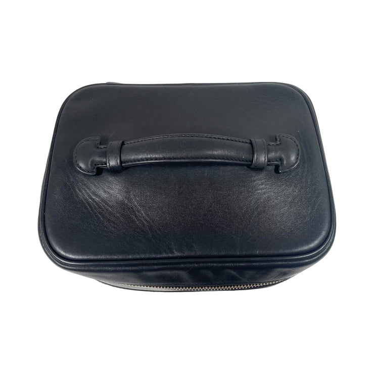 Chanel - CC Vintage Bicolore Lambskin Vanity Cosmetics Handbag