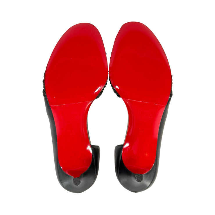 Christain Louboutin - Yvonne 70 Nappa Specchio Calf Heels