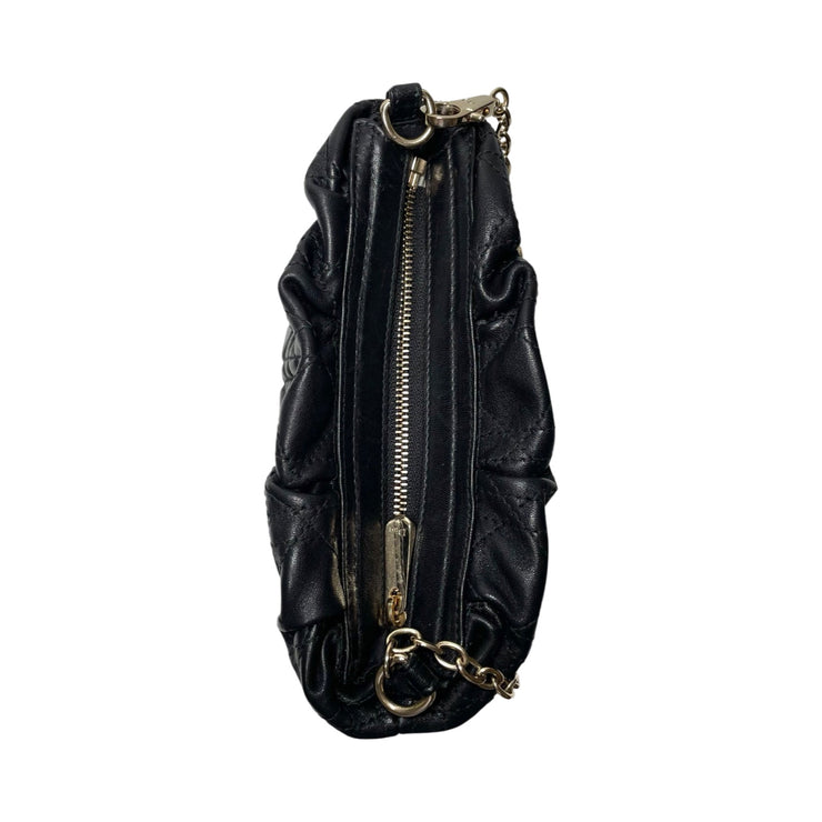 Christian Dior - Black Cannage Lambskin Chain Shoulder Bag