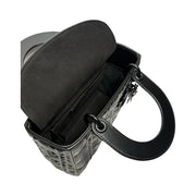 Christian Dior - My ABCDior Black Diamond Cannage Small Lady Dior Bag
