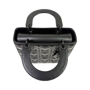 Christian Dior - My ABCDior Black Diamond Cannage Small Lady Dior Bag