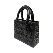 Christian Dior - My ABCDior Black Diamond Cannage Small Lady Dior Bag
