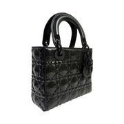 Christian Dior - My ABCDior Black Diamond Cannage Small Lady Dior Bag